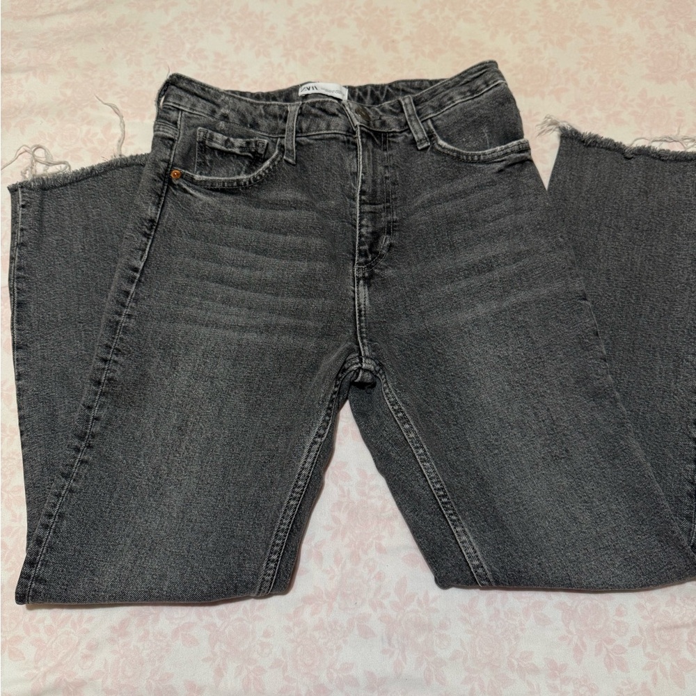 ZARA Women's Gray Jeans